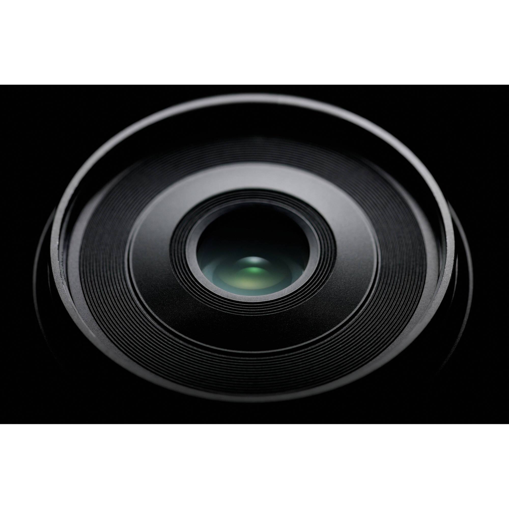 Back. OM System - OM SYSTEM M.Zuiko Digital ED 30mm f/3.5 Macro Lens Micro Four Thirds(Bundle) - Black.