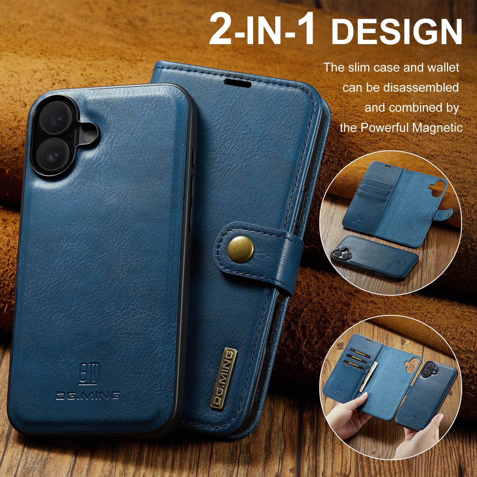 2-IN-1 DESIGN

The slim case and wallet can be disassembled and combined by the Powerful Magnetic