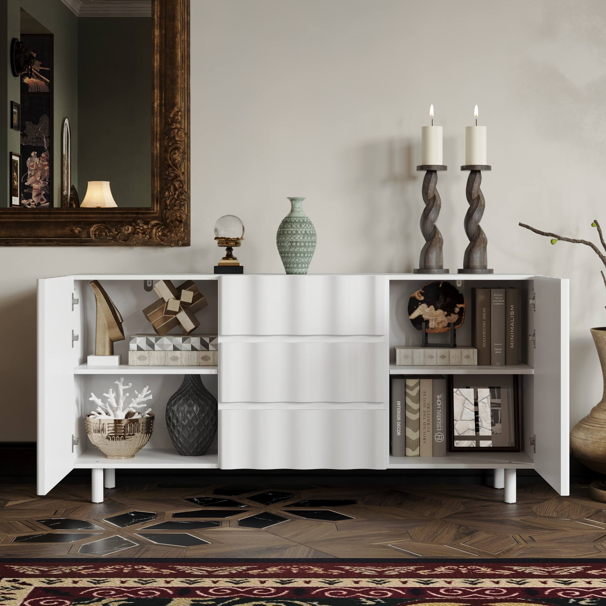 The text on the image is "MINIMALISM 5" and "TERSOR DOOR".