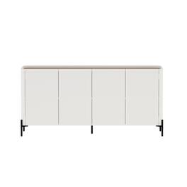 Manhattan Comfort - Abbey Modern 67" Sideboard - Maple and Off White