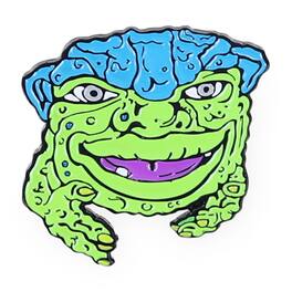 TriAction Toys - Boglins Alien Vizlob Enamel Collector Pin - Blue