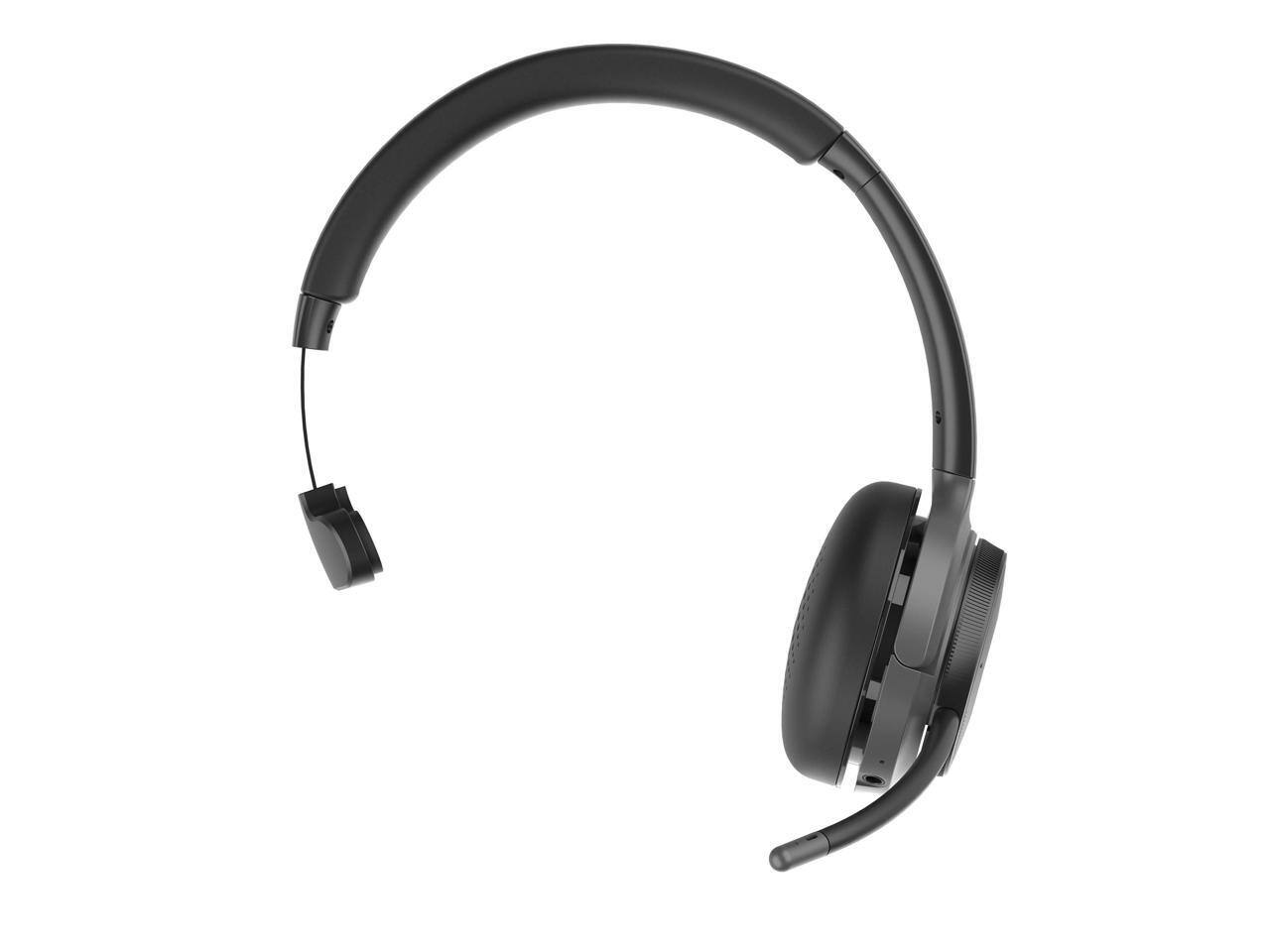 Alt View 10. Morpheus 360 - Morpheus 360 Advantage Wireless Mono Headset with Detachable Boom Microphone HS6200MBT - Comfortable - 32 Ohm - 20 Hz - Black.