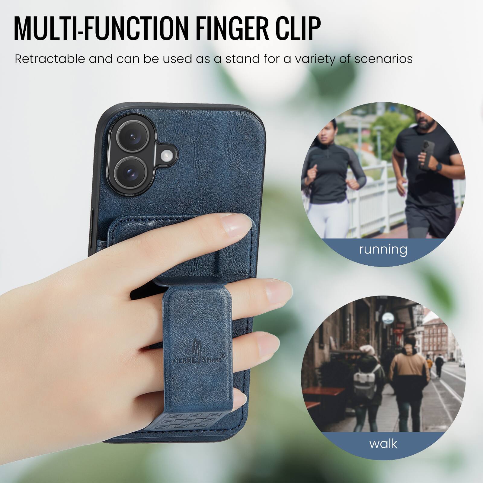 MULTI-FUNCTION FINGER CLIP

Retractable and can be used as a stand for a variety of scenarios

running

walk