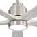 Alt View 1. Sofucor - 52'' Industrial Ceiling Fan with 3CCT Dimmable LED Light & Reversible DC Motor Modern Chandelier Fan for Bedroom Indoor - Silver Wood.