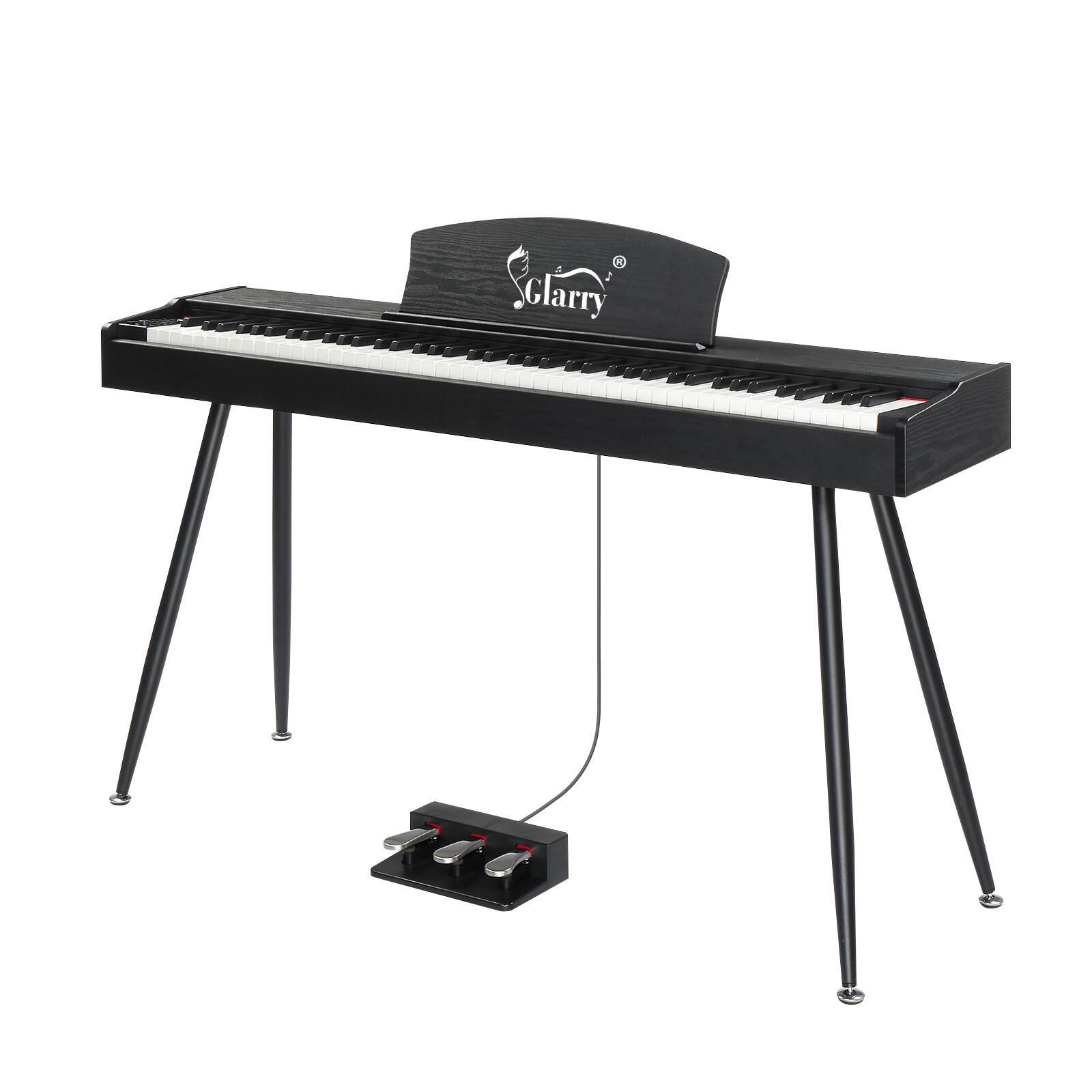 Alt View 1. Winado - Digital Piano 88-Key Weighted Action Electric Piano with 3-Pedal Unit,Dual Mode Connectivity for Beginner.