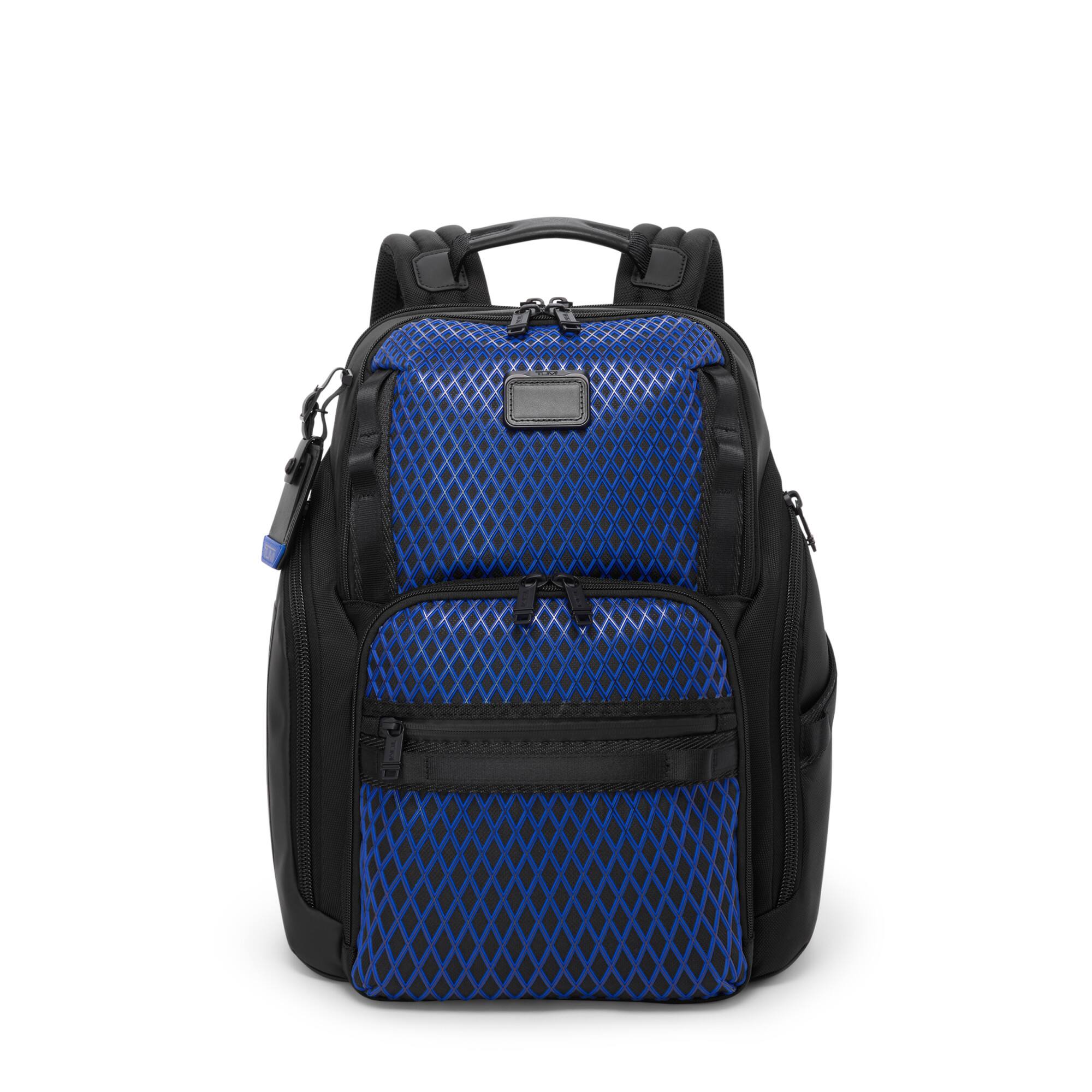 Front. TUMI - Alpha Bravo Search Backpack - Electric Blue.