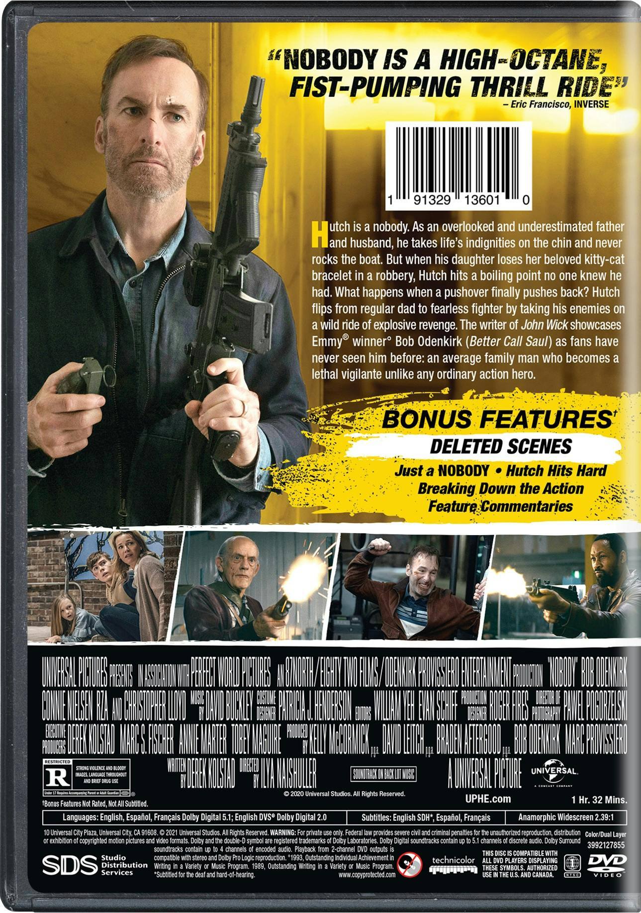 Back. Nobody [DVD].
