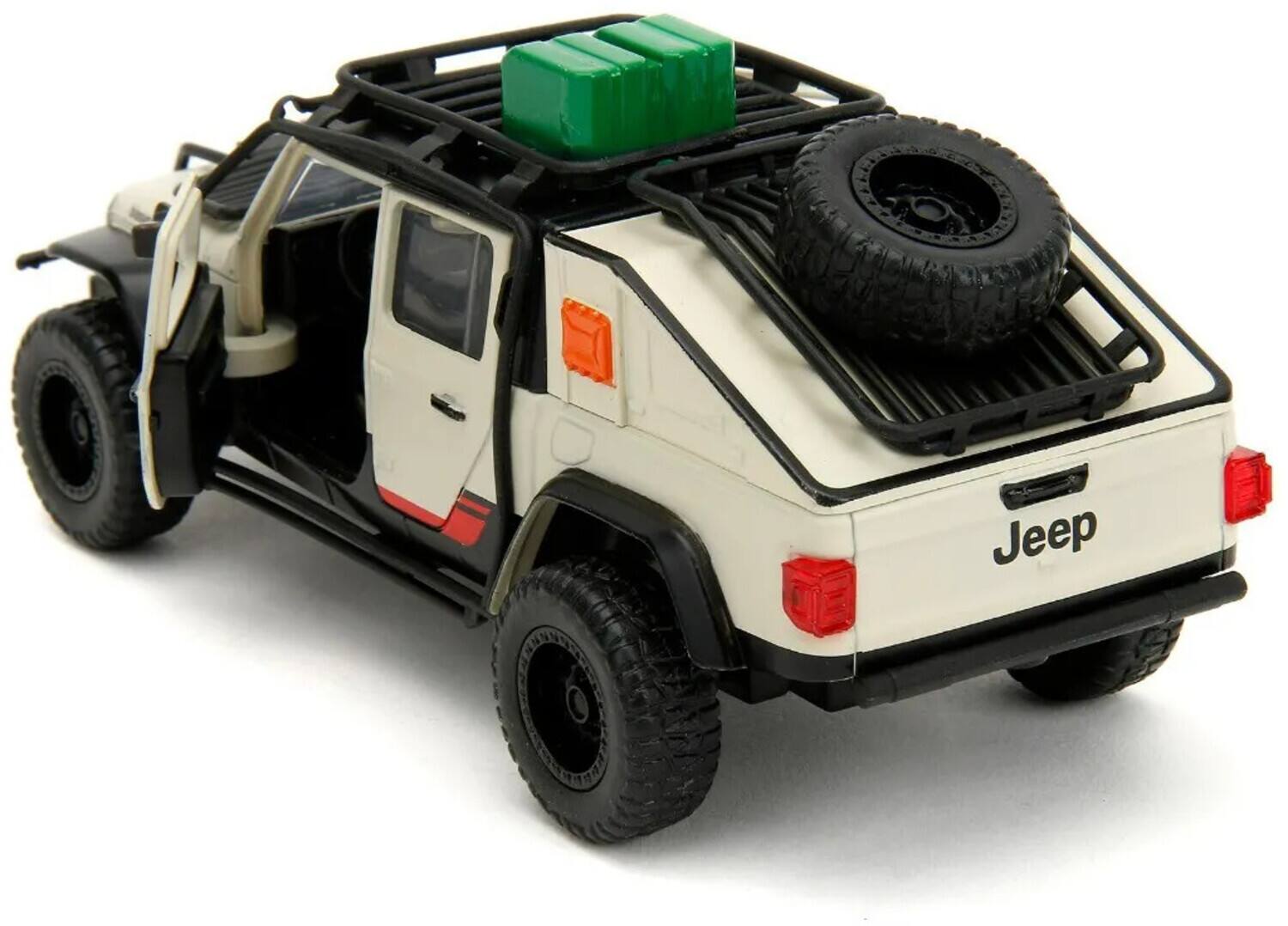 Alt View 1. Jada Toys - Jada Toys - 1:32 Jurassic World Dominion - '20 Jeep Gladiator   - Collectibles - Multicolor.