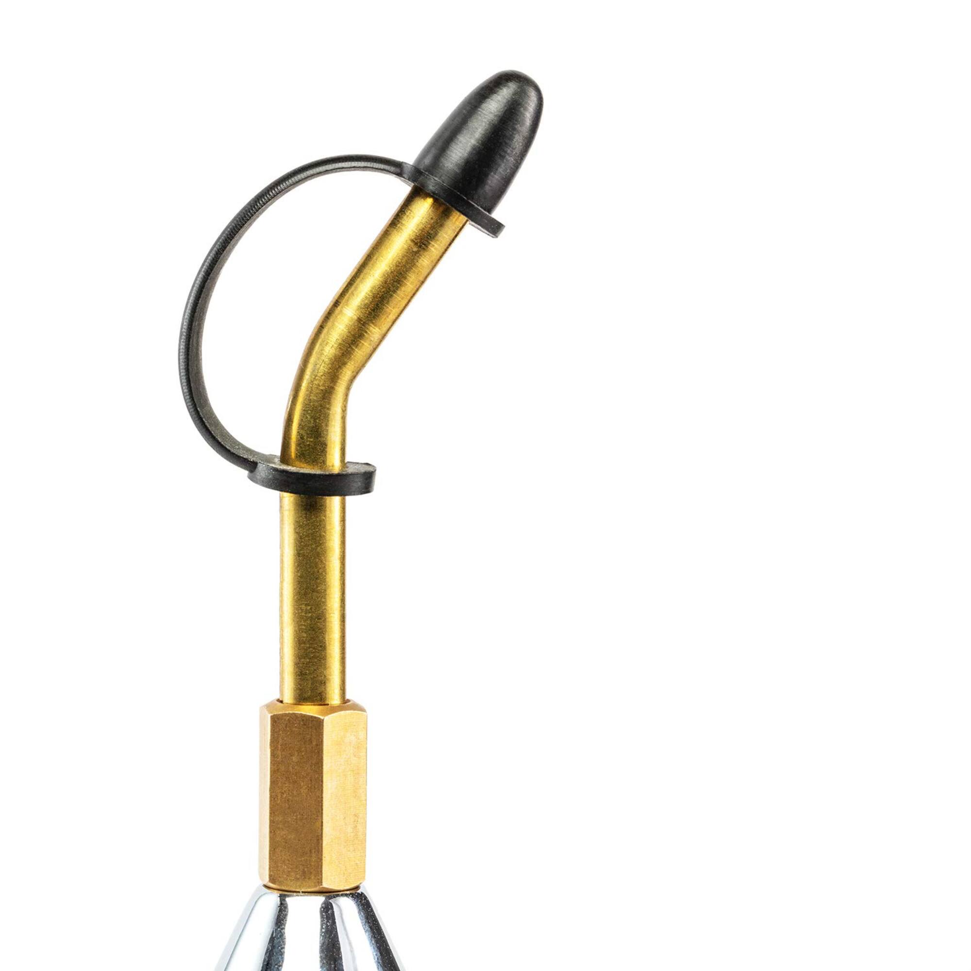 Alt View 5. Ivation - Bulb Duster, Handheld Powder Sprayer, 12" Extendable Diatomaceous Earth Applicator – Large - Black.