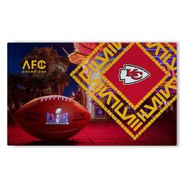 Northwest - Kansas City Chiefs Super Bowl LVIII Arrival 32" x 62" Washable Rug - Multicolor