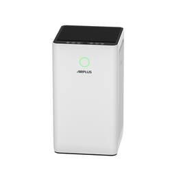 Airplus - 2152 sq. ft. H13 HEPA True Personal Console Air Purifier in White