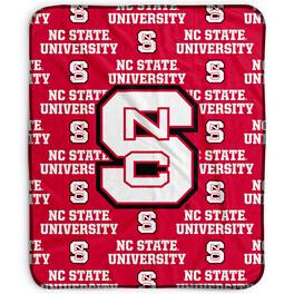 Pegasus - NC State Wolfpack 50" x 60" Repeat Wordmark Fleece Blanket - Multicolor