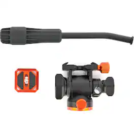3 Legged Thing - AirHed Trinity Pan & Tilt Video Head, Black with Copper Accents