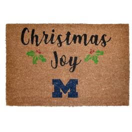 The Memory Company - Michigan Wolverines 23" x 35" Holiday Door Mat - Multicolor