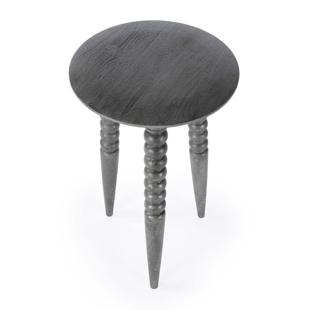 Alt View 1. Butler Specialty - Fluornoy Wood Side Table - Gray.