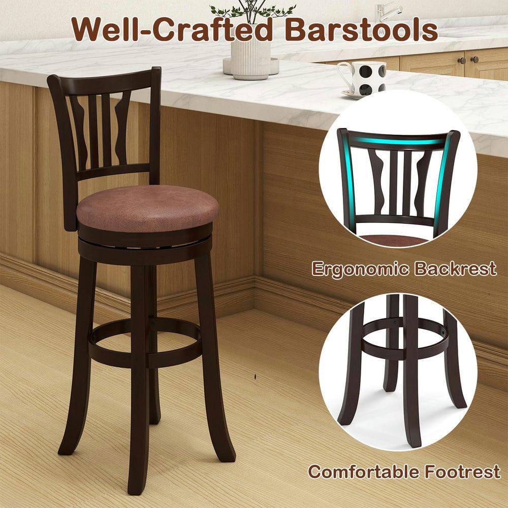 Well-Crafted Barstools

Ergonomic Backrest

Comfortable Footrest