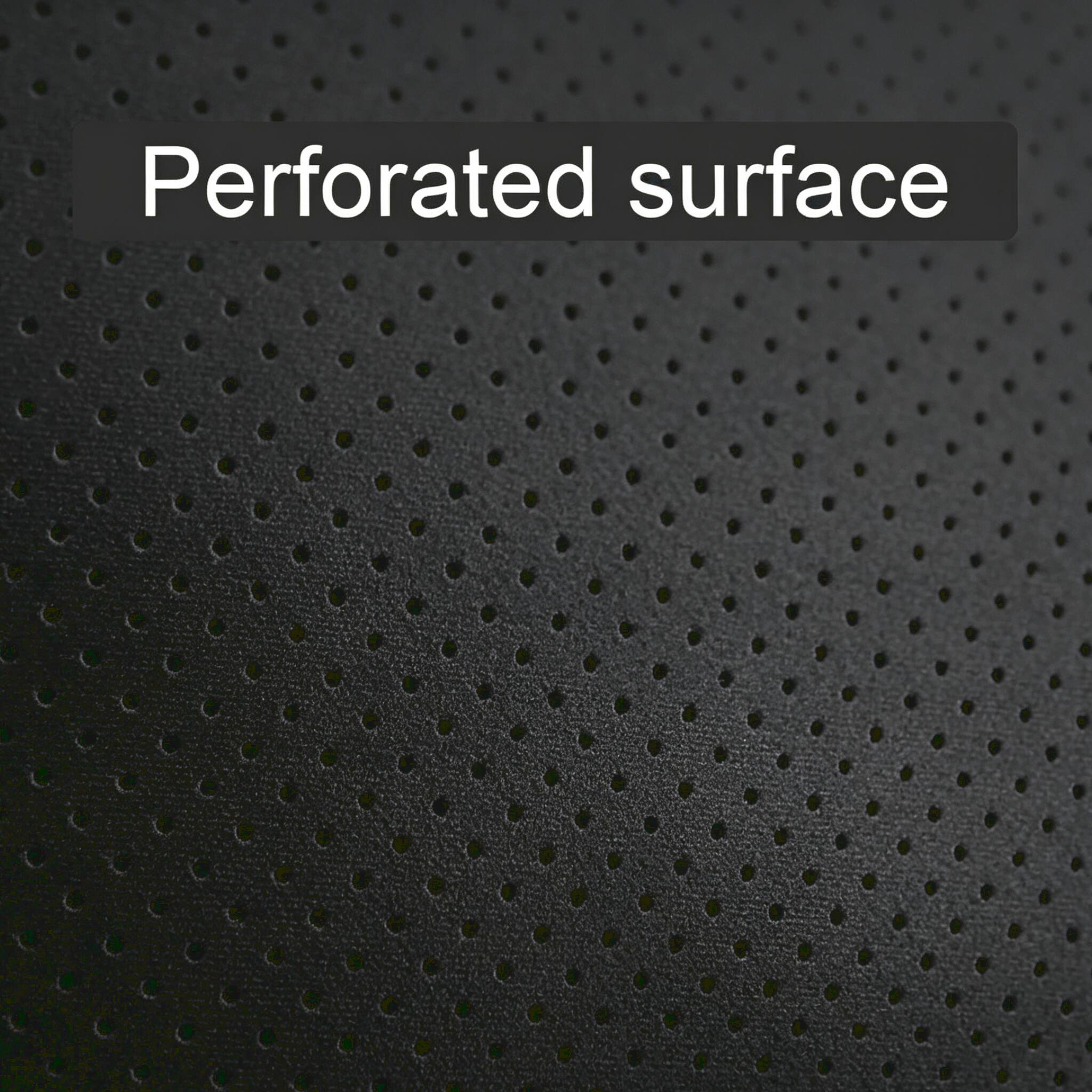 Perforated surface