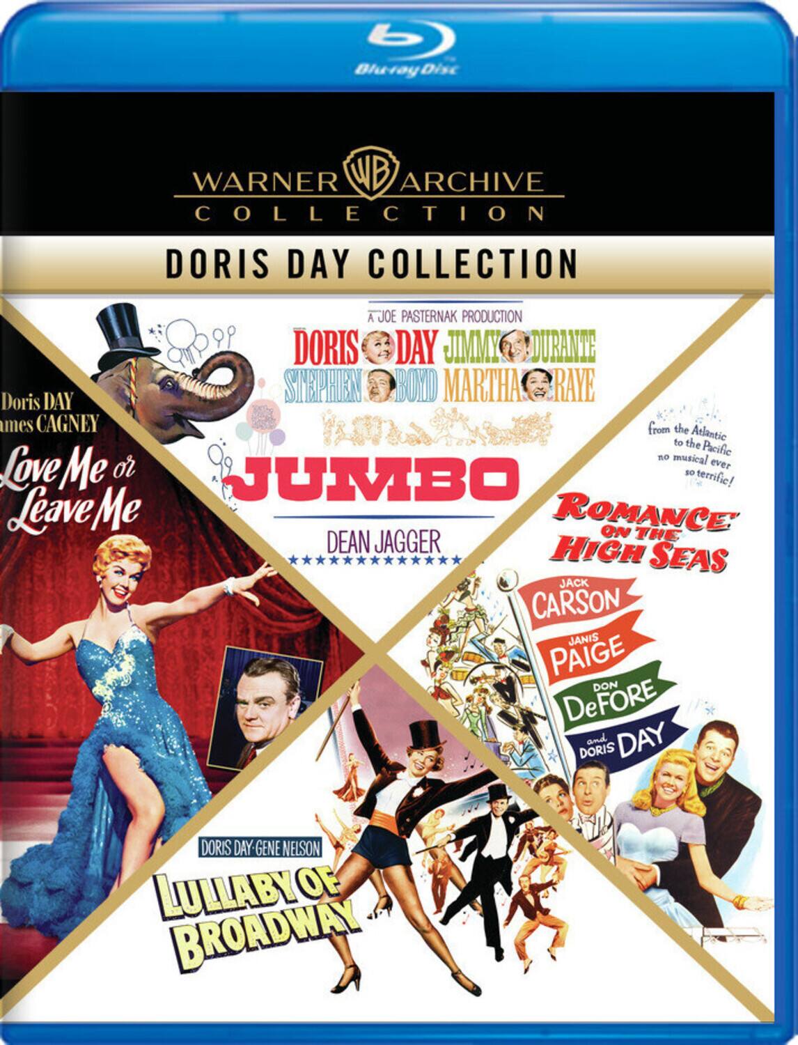 Front. Doris Day: 4-Film Collection   - BLU-RAY.