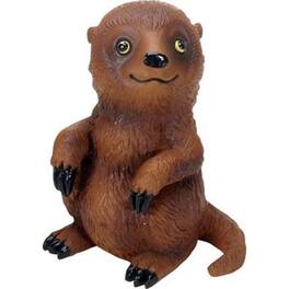 Pacific Trading - Giant Sloth Statuette Figurine Animal Wildlife Mammal Home Decoration 3 inch - Brown