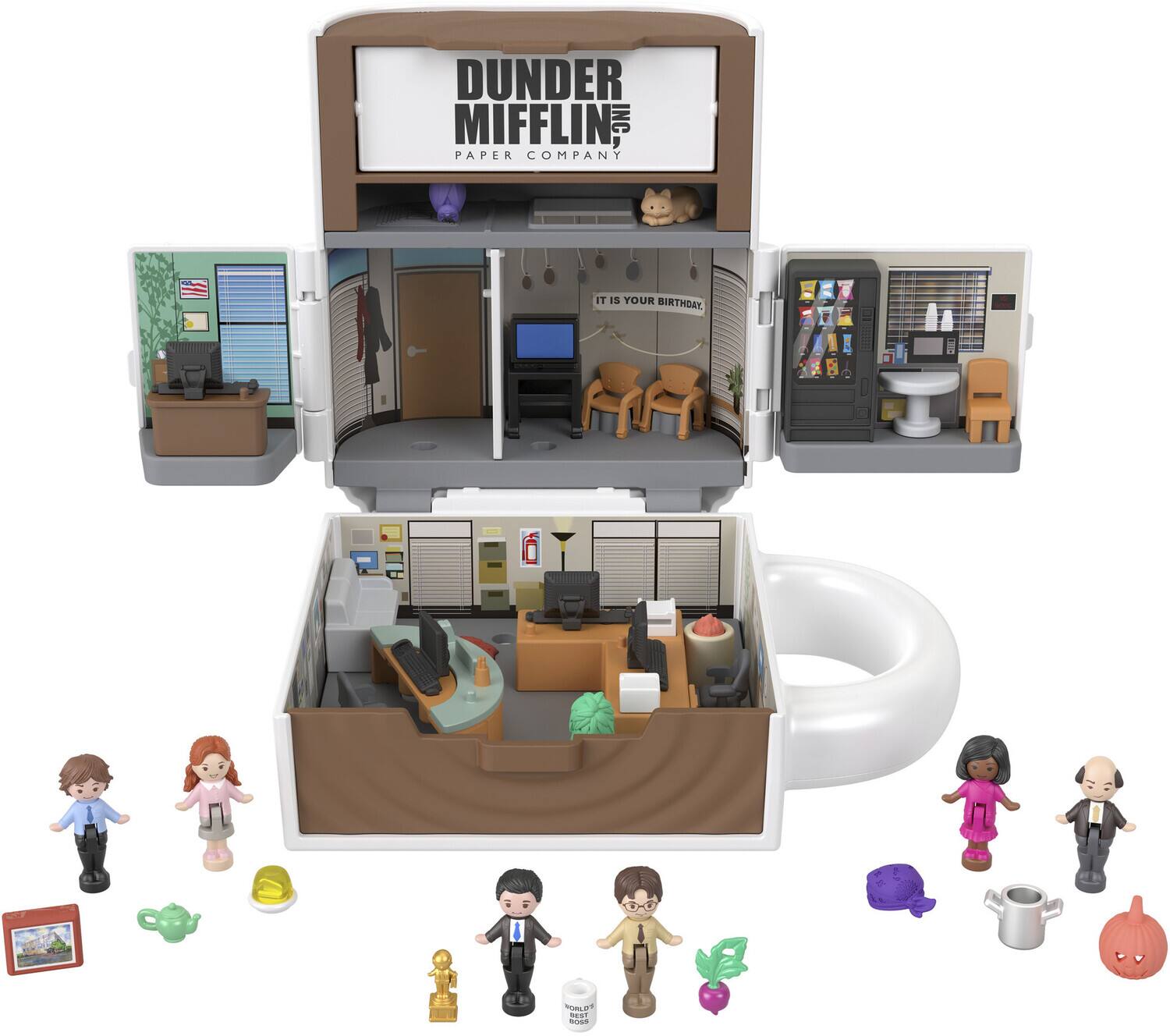 DUNDER MIFFLIN INC PAPER COMPANY, IT IS YOUR BIRTHDAY, ROALO, SOOT, V