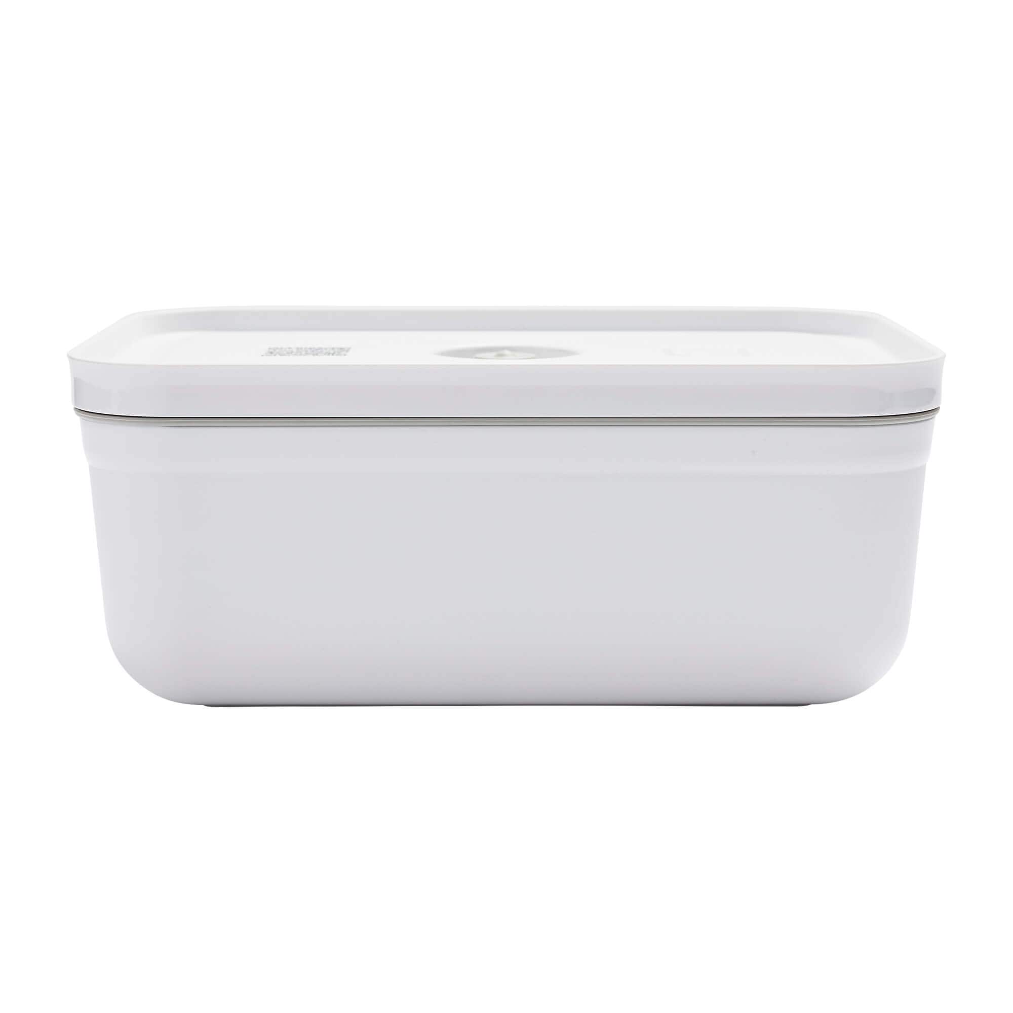 ZWILLING - Fresh & Save Plastic Lunch Box, Airtight Food Storage Container, Meal Prep Container, BPA-Free, Large - White
