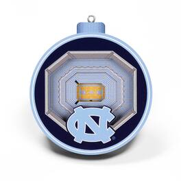 YouTheFan - North Carolina Tar Heels 3D Stadium Ornament - Multicolor