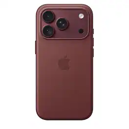 Apple - iPhone 18 Pro TechWoven Case with MagSafe - Burgundy