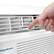 Alt View 6. Keystone - Keystone 8,000 BTU 115V Window Air Conditioner with 3,500 BTU Supplemental Heat Function - White.