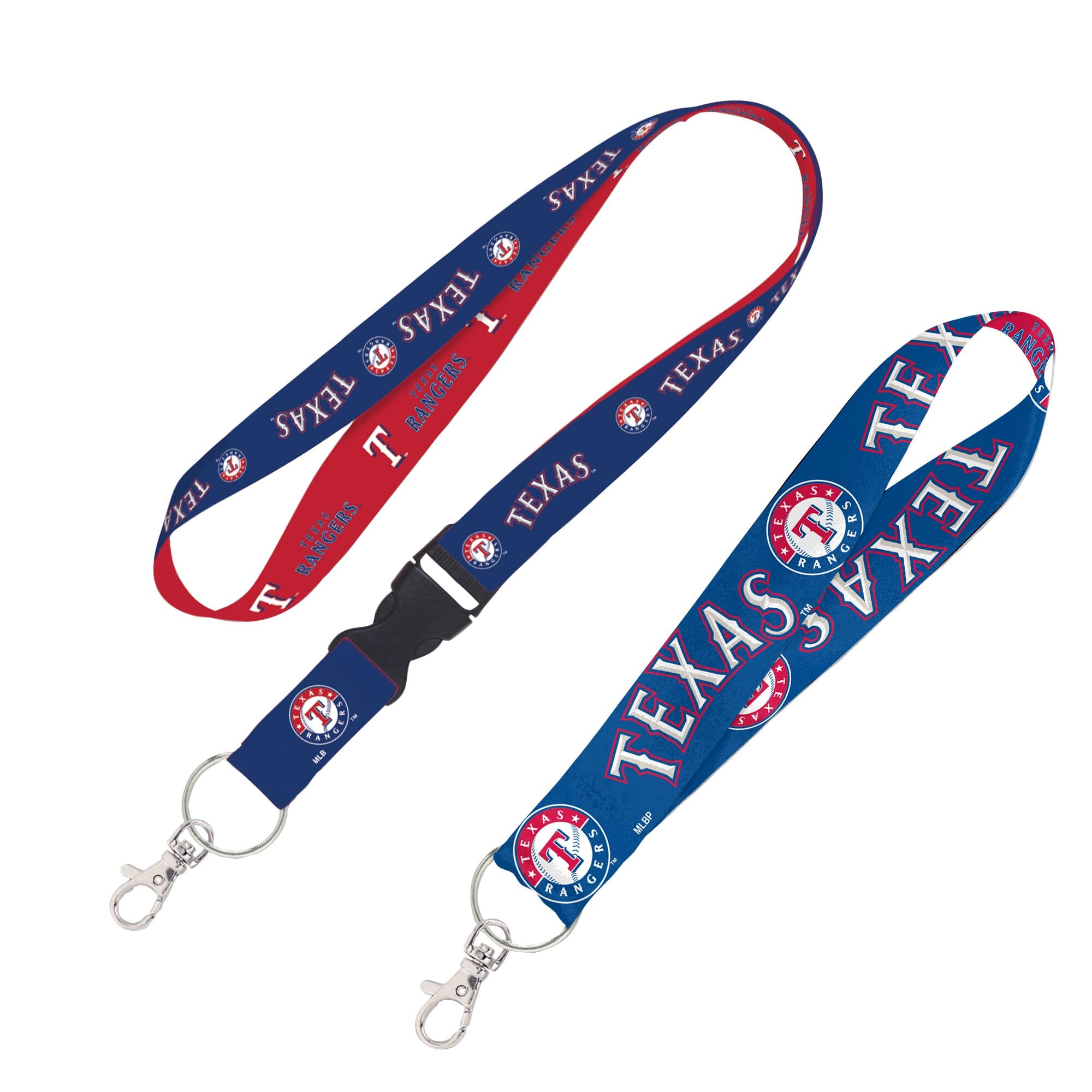 WinCraft - Texas Rangers 2-Pack Lanyard with Detachable Buckle & Key Strap Set - Multicolor price history on PriceWatchPro