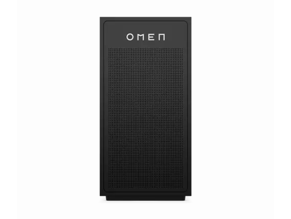 Front. HP OMEN - HP OMEN 35L Gaming Desktop PC GT17-0098m NVIDIA GeForce RTX 5080 AMD RYZEN 9 9900X3D 64GB 2TB NVME SSD + 2TB NVME SSD - Shadow black.