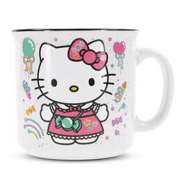 Silver Buffalo - Sanrio Hello Kitty "Happy Birthday" Ceramic Camper Mug | Holds 20 Ounces - Pink