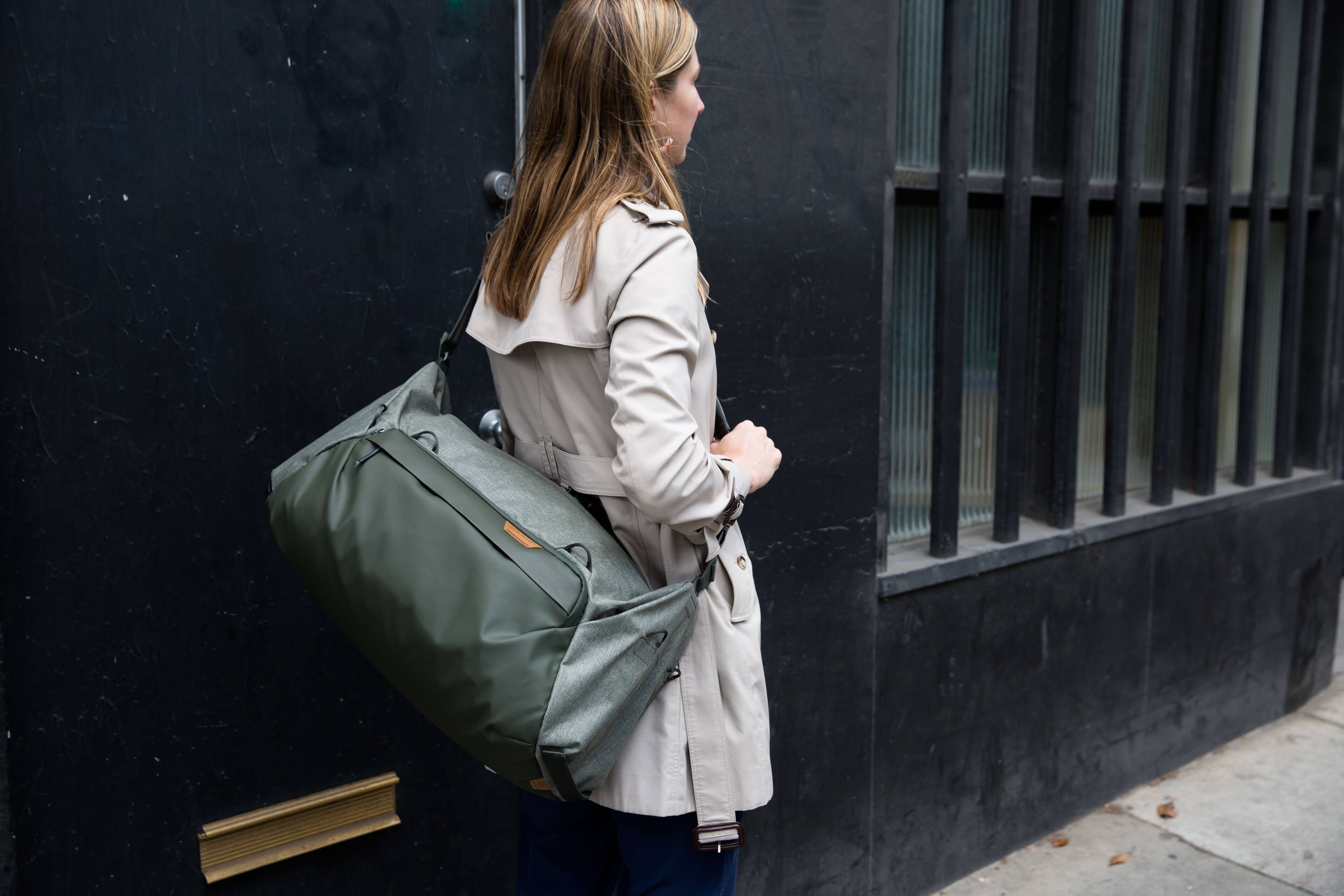 Alt View 19. Peak Design - Travel Duffel 35L - Sage.