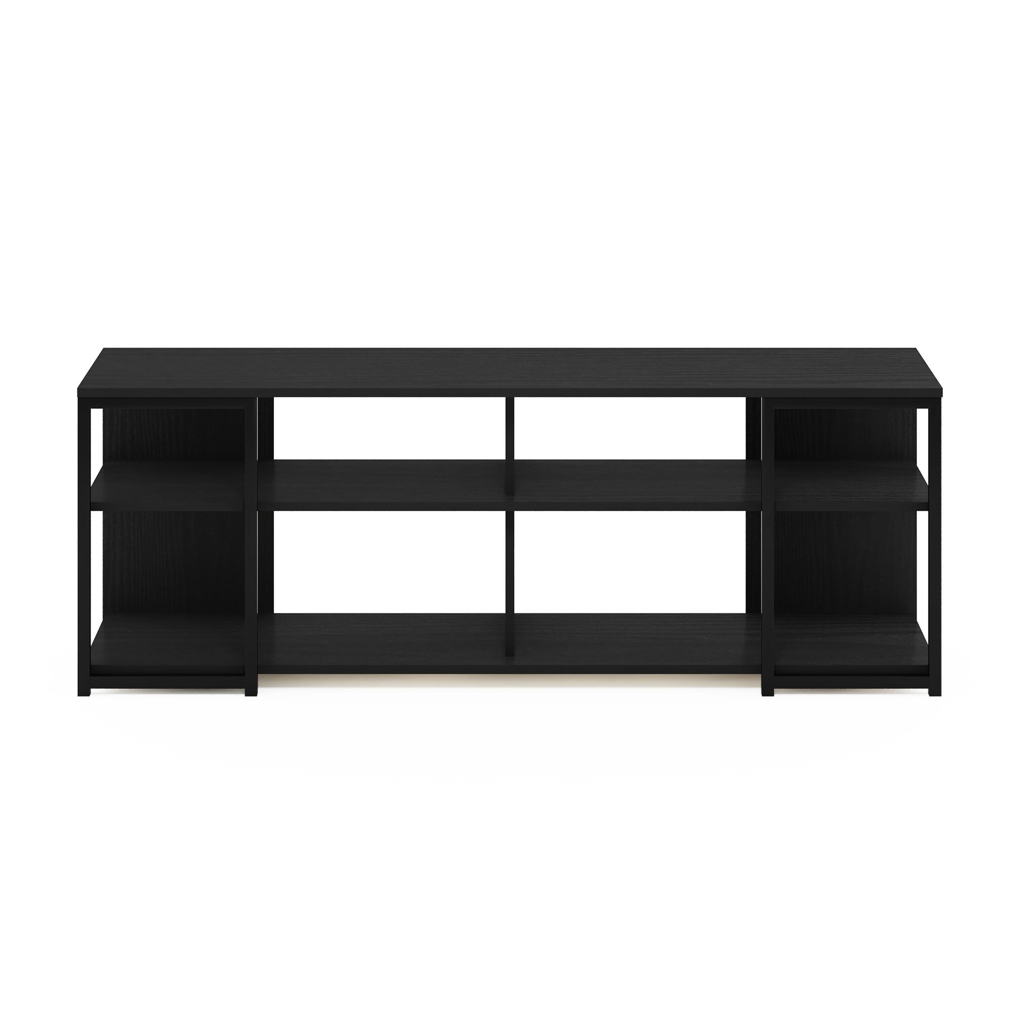 Alt View 2. Furinno - Camnus Modern Living TV Stand for TVs up to 65 Inch - Americano/Black.