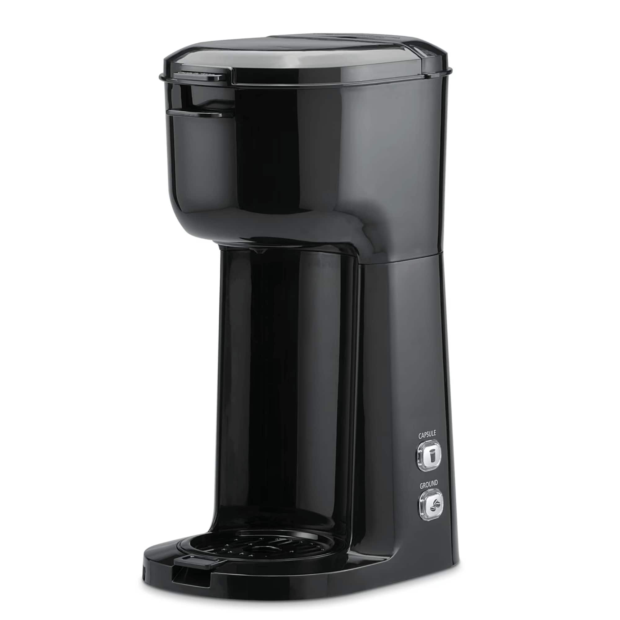Mainstays - Single Serve K-Cup Coffee Maker - Black