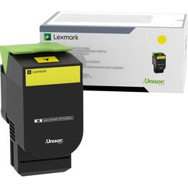 Lexmark - 70C0HYG 3,000 Page-Yield High-Yield Toner - Yellow