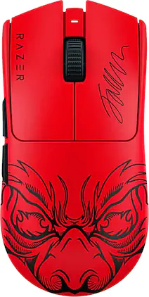 Razer - Viper V3 Pro Ultra Lightweight Optical Gaming Mouse with 95 Hour Battery Life - 8k Polling Rate - Wireless - Wireless - Faker Edition