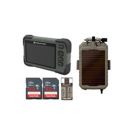 Stealth Cam - Mounting Post for Camera& Solar Pak with Card Viewer 32GB Memory Cards and Card Reader