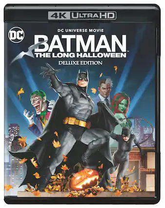 Front. Batman: The Long Halloween (Deluxe Edition) (DC) - 4K Blu-Ray.