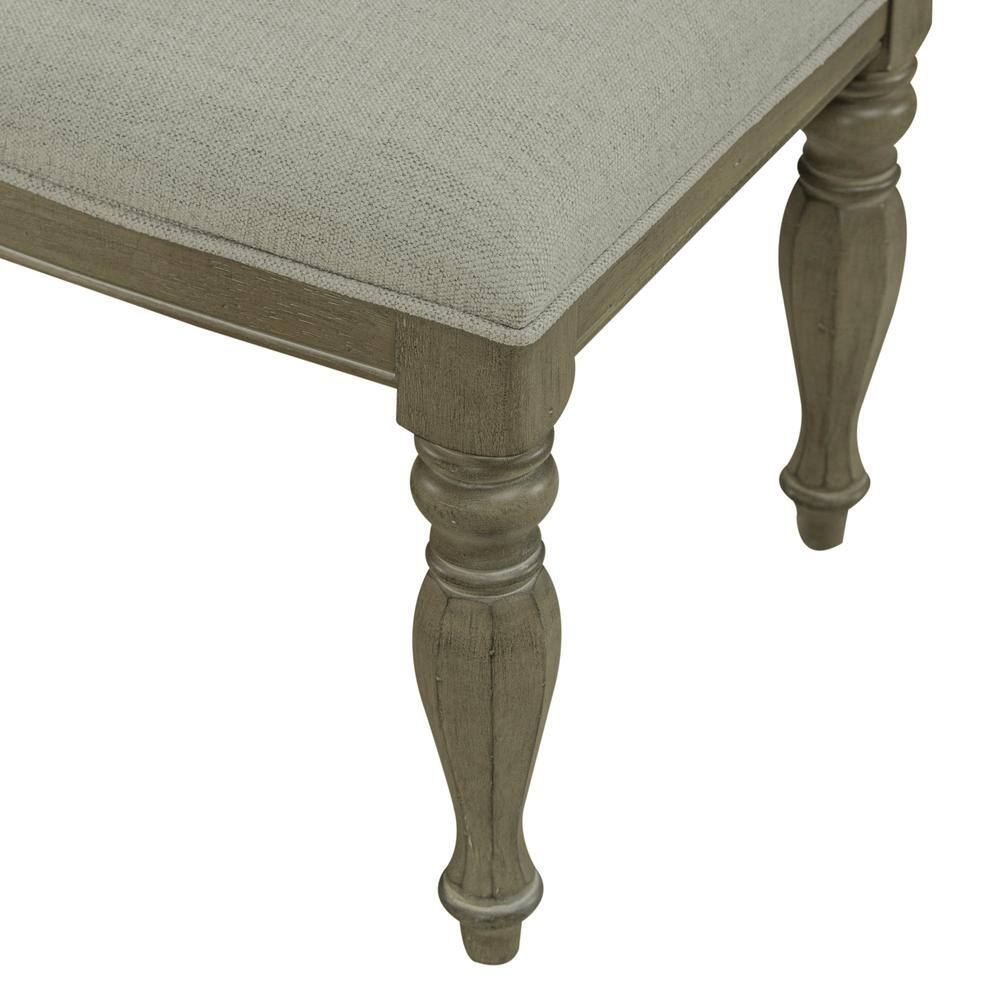 Alt View 1. Liberty Furniture Industries - Magnolia Manor Splat Back Uph Side Chair (RTA) - Set of 2 in Weathered Bisque - Brown.