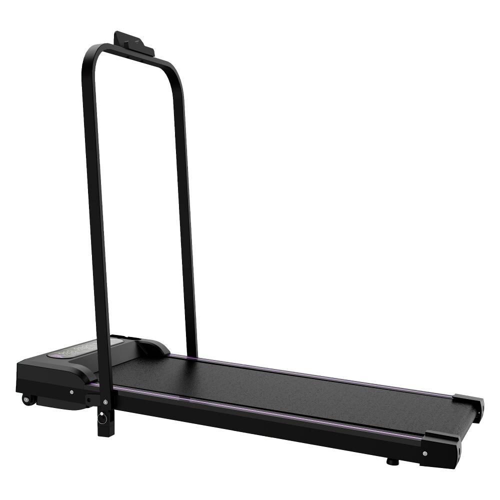 Alt View 10. Loheer - Loheer Under Desk Treadmill 2 in 1 Portable Walking Pad with Handle Remote LED Display Black - Black.