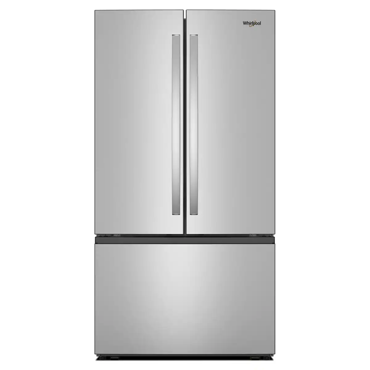 Whirlpool - 31 Cu. Ft. French Door Refrigerator with Interior Water Dispenser - Fingerprint-Resistant Stainless Finish