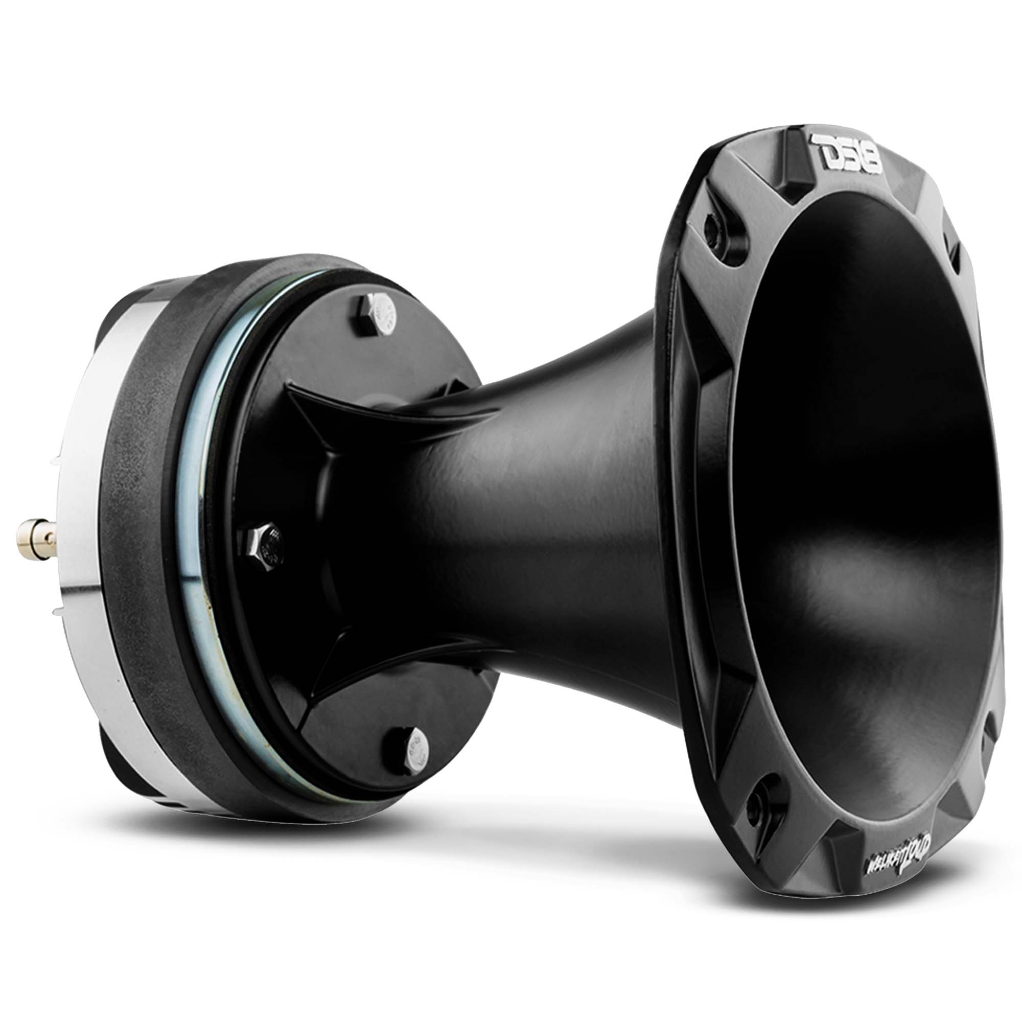 Front. DS18 Audio - PRO-DKH 2" Compression Driver and Horn Kit, 320W 8-Ohm.