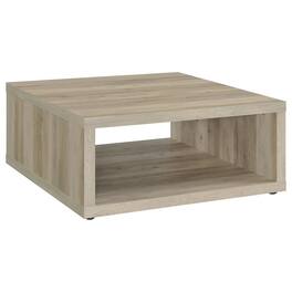 Coaster Co. of America - Frisco Square Engineered Wood Coffee Table Distressed Pine - Brown