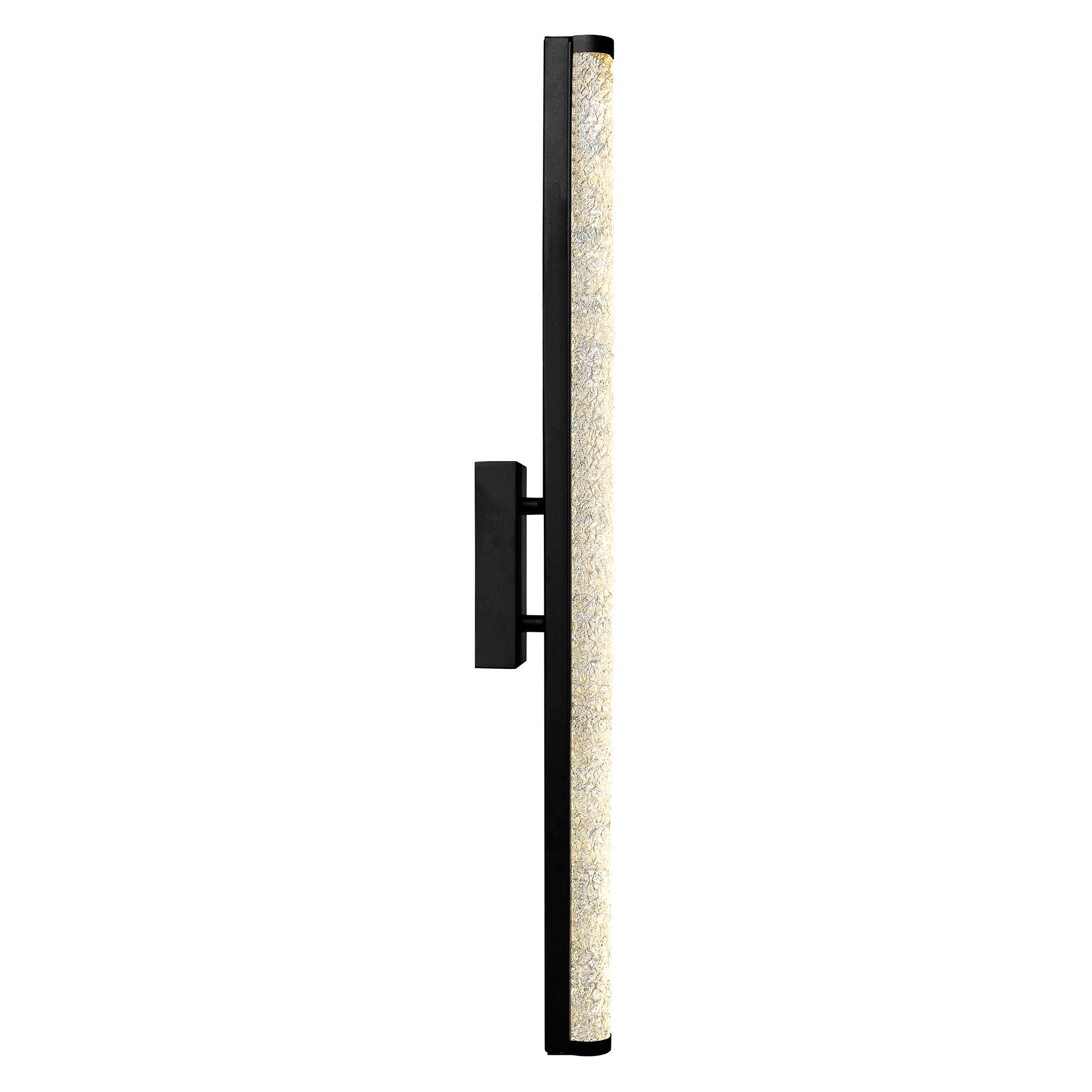 Back. CWI Lighting - Fiji Integrated LED Black Outdoor Wall Light - Black.