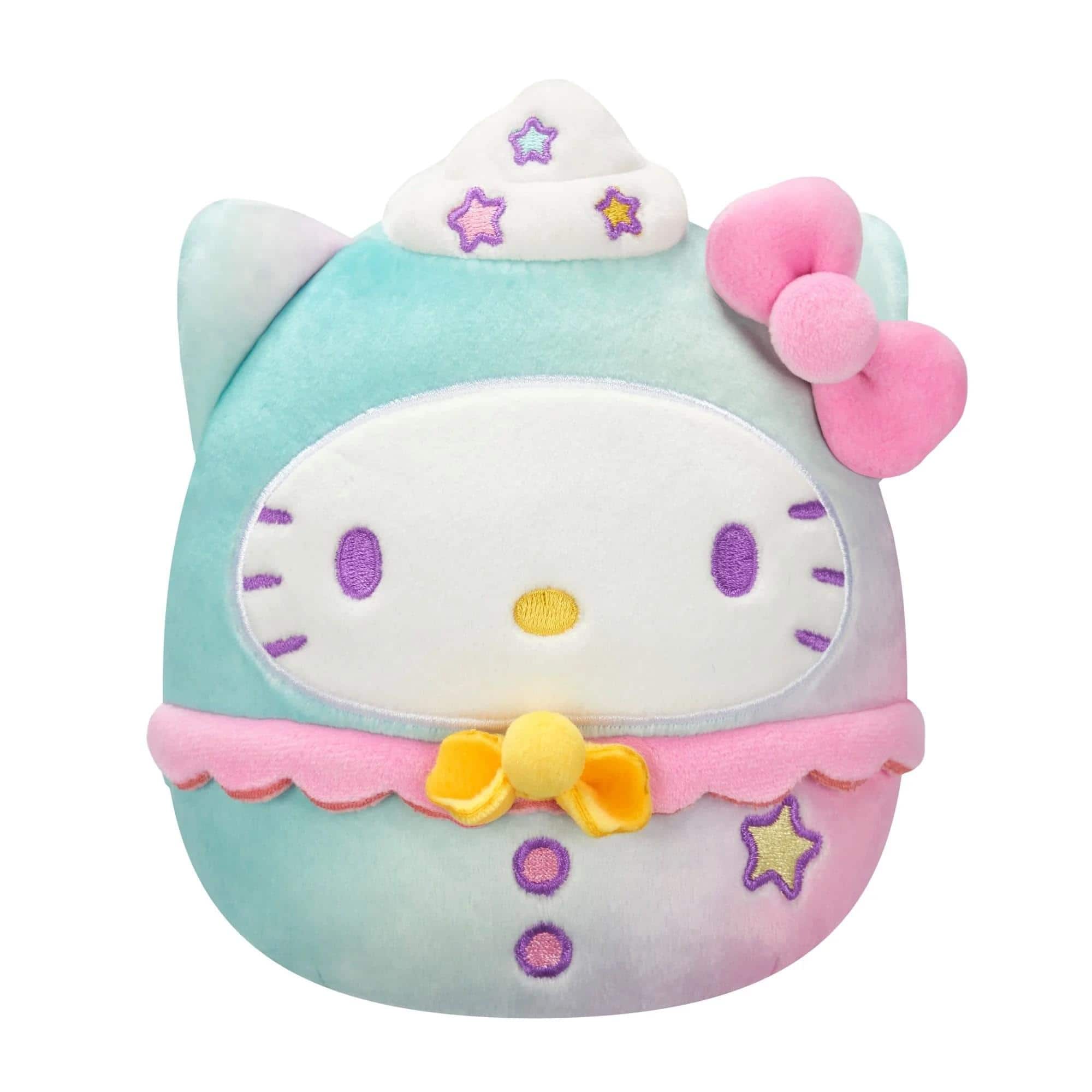 Photos - Soft Toy Kellytoy - Hello Kitty Dreamland 8 Inch Squishmallow Plush | Hello Kitty - Multi-Colored 43086