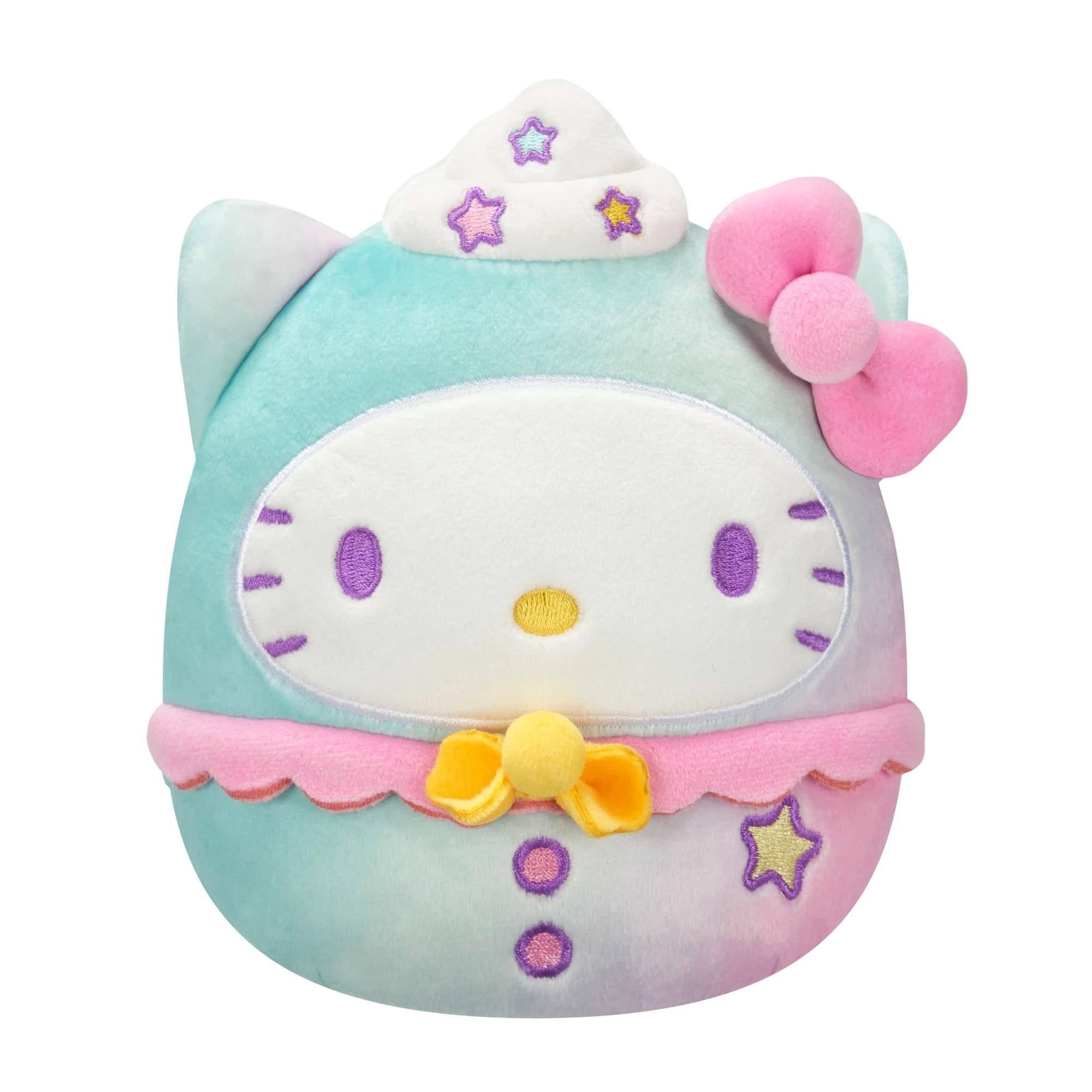 Front. Kellytoy - Hello Kitty Dreamland 8 Inch Squishmallow Plush | Hello Kitty - Multi-Colored.