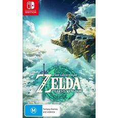 NINTENDO SWITCH. THE LEGEND OF ZELDA: TEARS OF THE KINGDOM M Fantasy themes and violence.