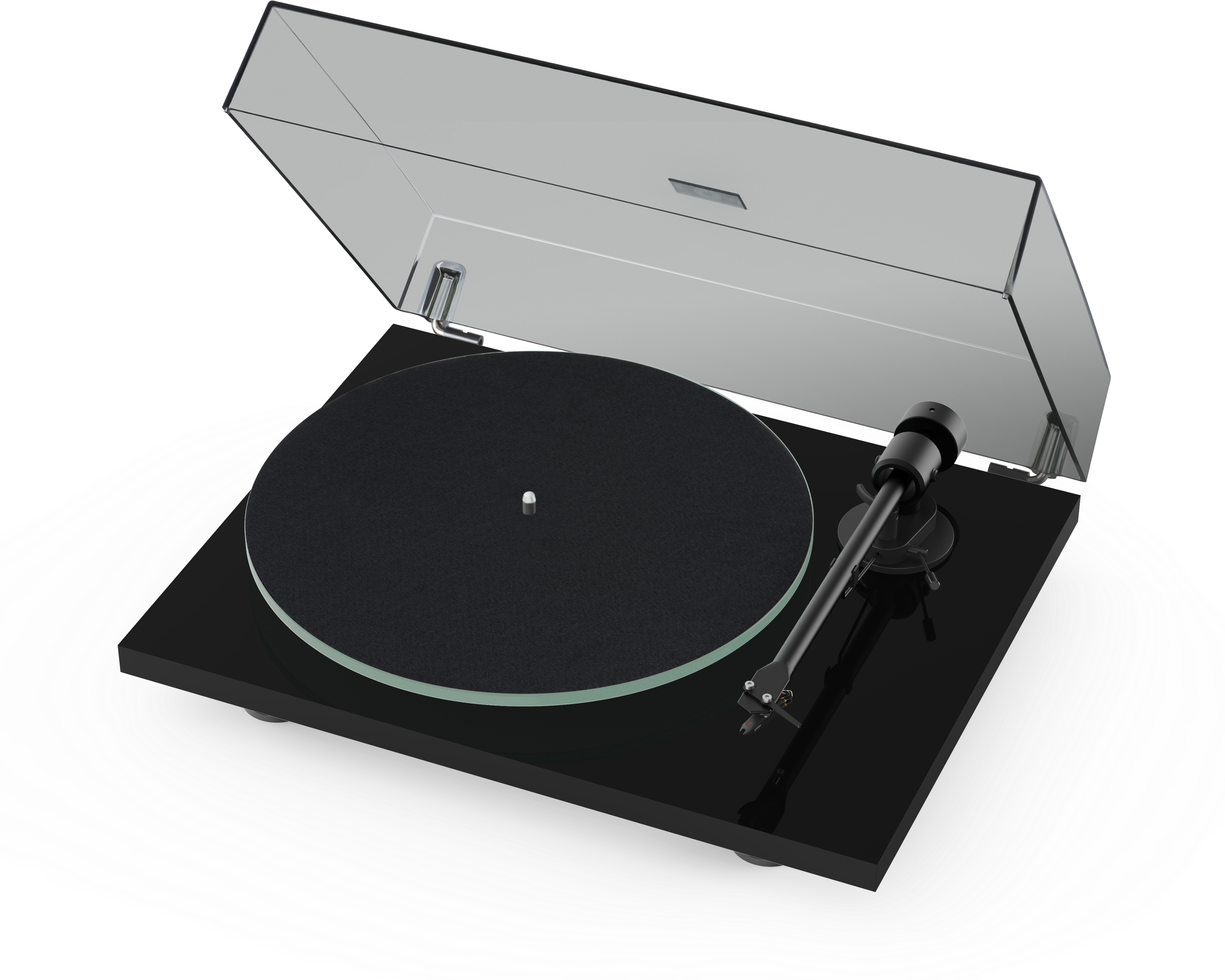 Angle. Pro-Ject - T1 EVO - Piano Black.
