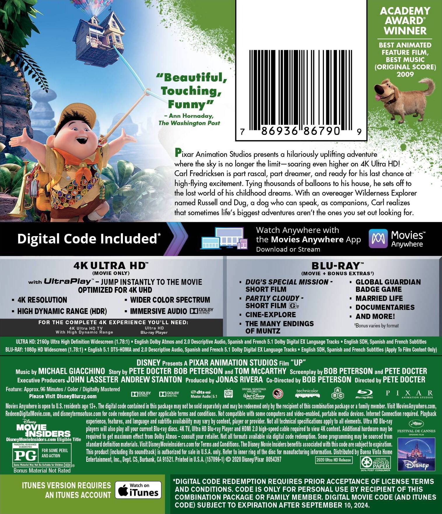 Alt View 1. Up   - 4K Blu-Ray.
