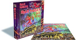 PopMarket - Iron Maiden - RockSaws - Iron Maiden Run To The Hills (500 Piece Jigsaw Puzzle) - GAMES (MISC) - Multicolor